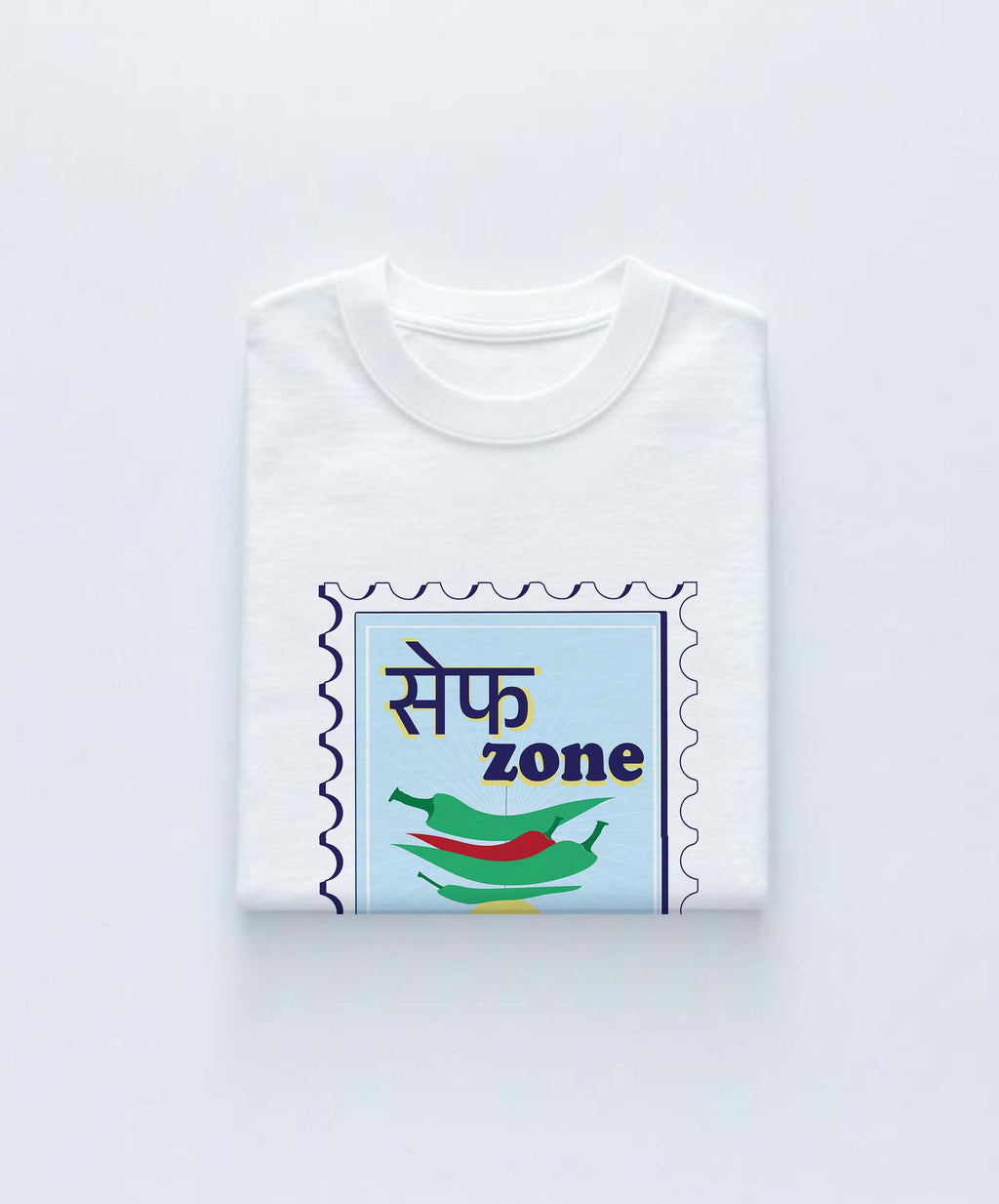 Safe Zone - Unisex Terry Oversized Tee