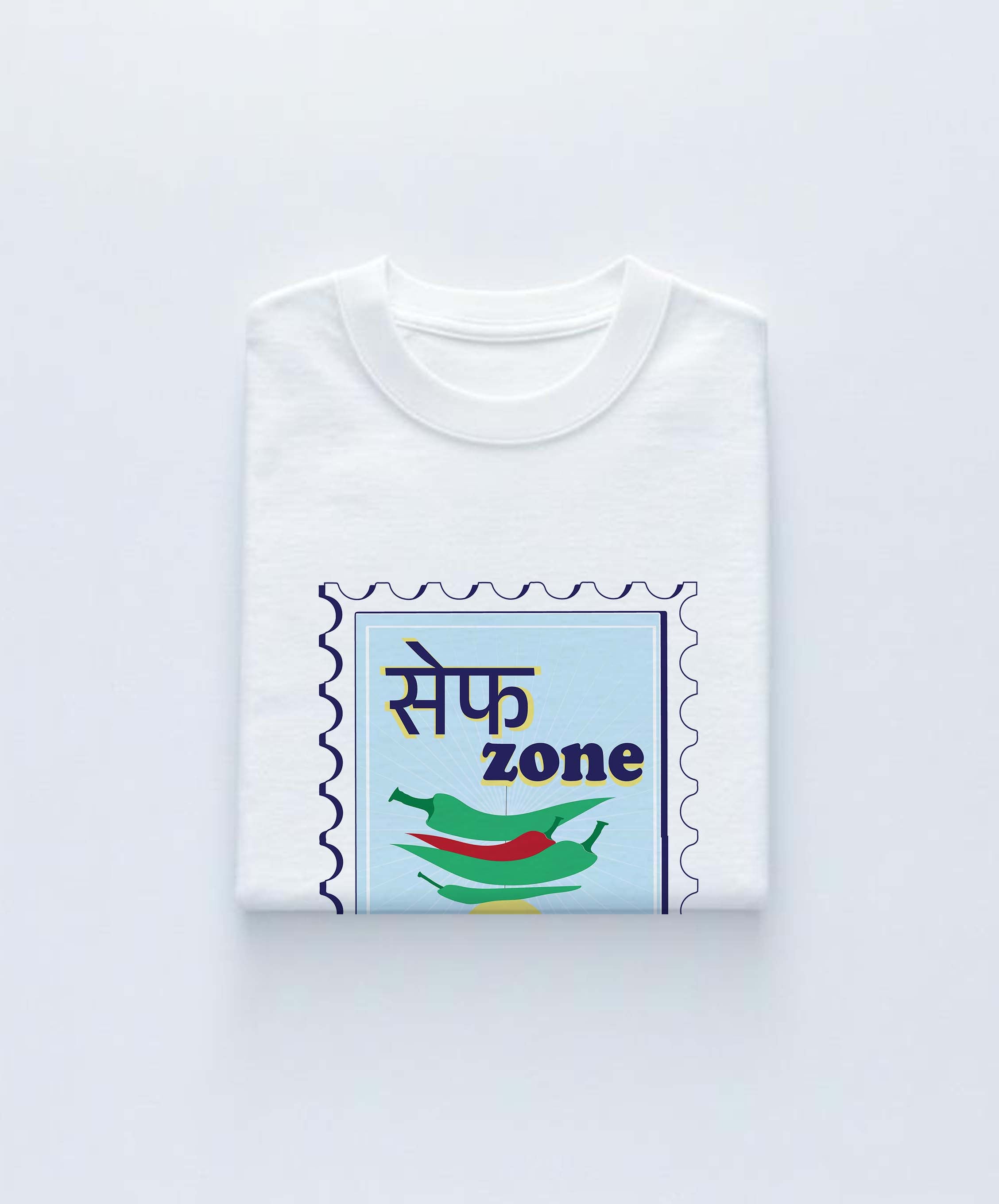 Safe Zone - Unisex Terry Oversized Tee
