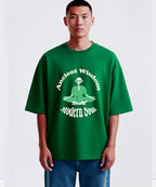 Ancient Wisdom Modern Soul - Unisex Terry Oversized Tee