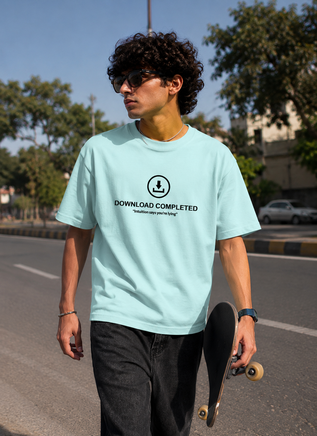 Download Complete - Unisex Stretch T-shirt