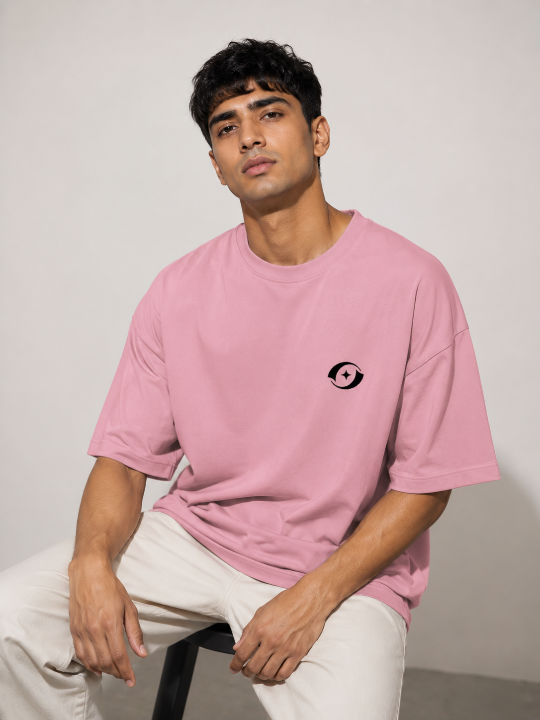 The Celest Code Logo Icon - Unisex Terry Oversized Tee