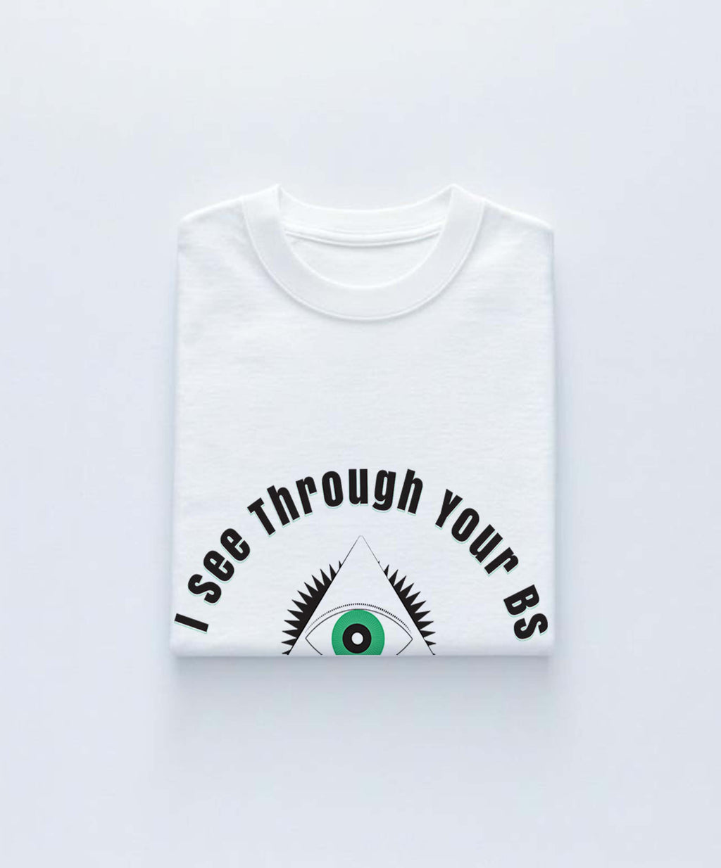 I See Through... - Unisex Terry Oversized Tee