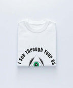 I See Through... - Unisex Terry Oversized Tee
