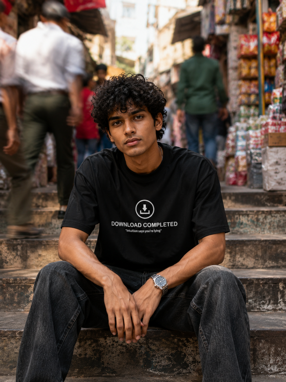 Download Complete - Unisex Stretch T-shirt