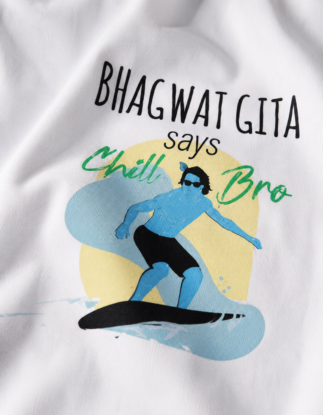 Krishna Says - Unisex Terry Oversized Tee