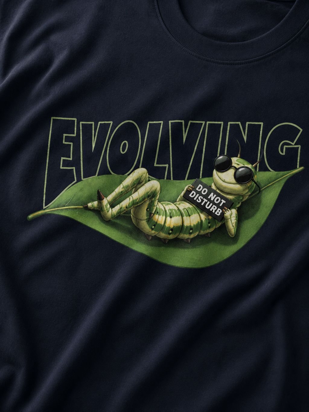 Evolving / The Hermit Card - Unisex Terry Oversized Tee