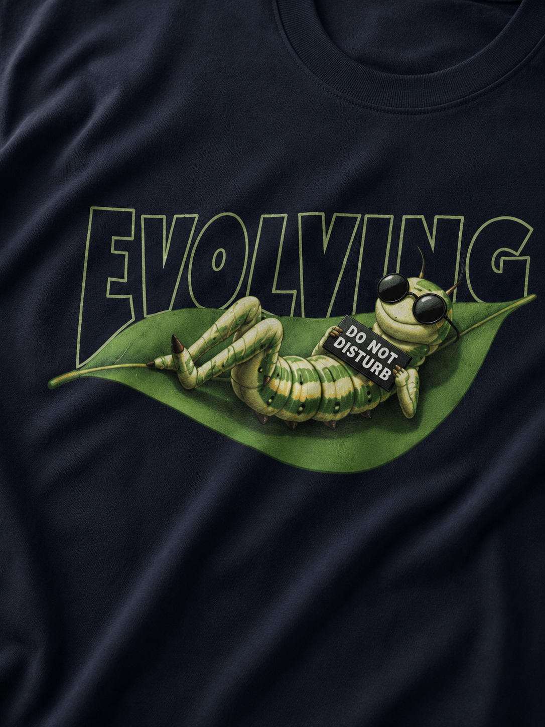 Evolving / The Hermit Card - Unisex Terry Oversized Tee
