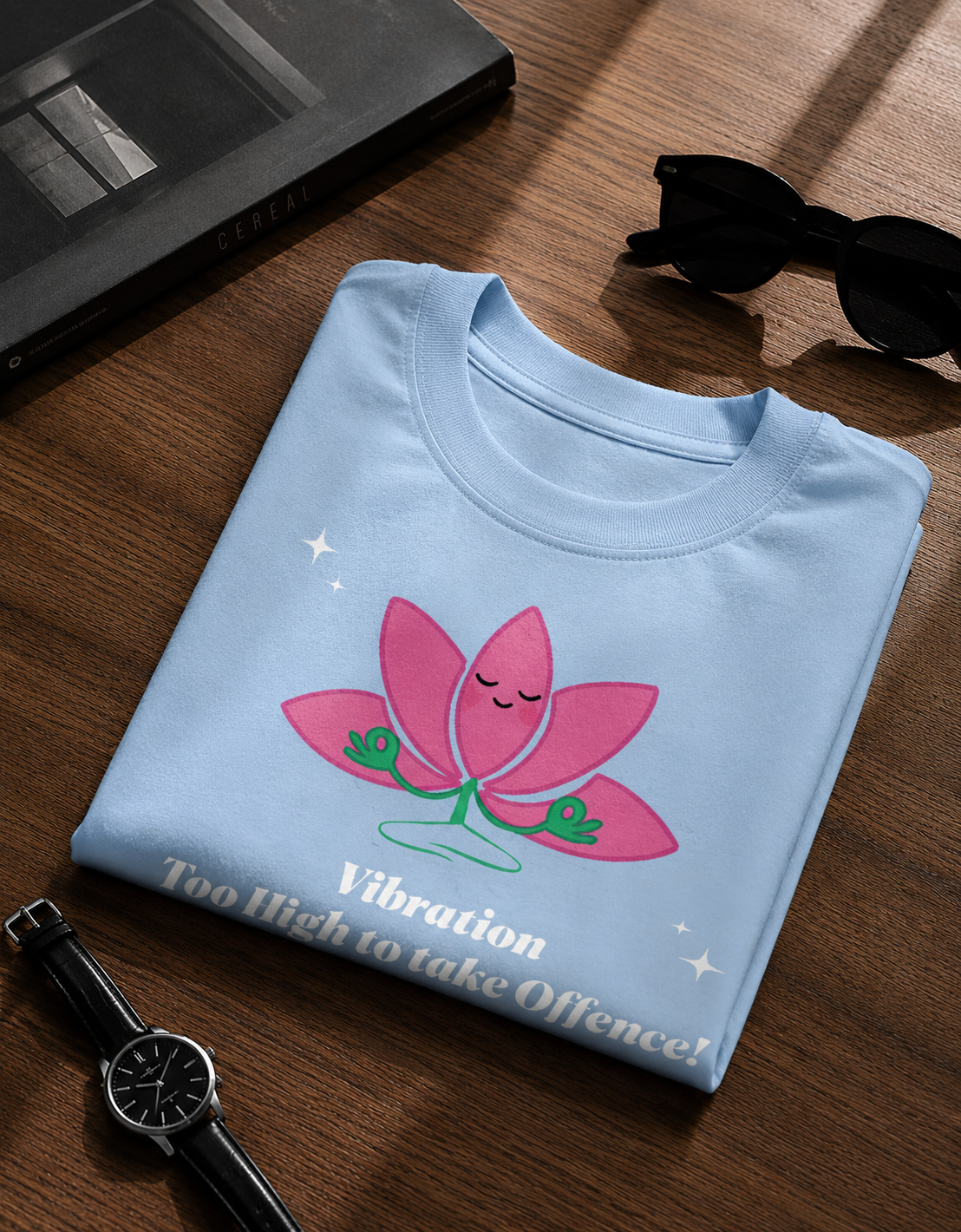 Vibration Too High - Unisex Terry Oversized Tee