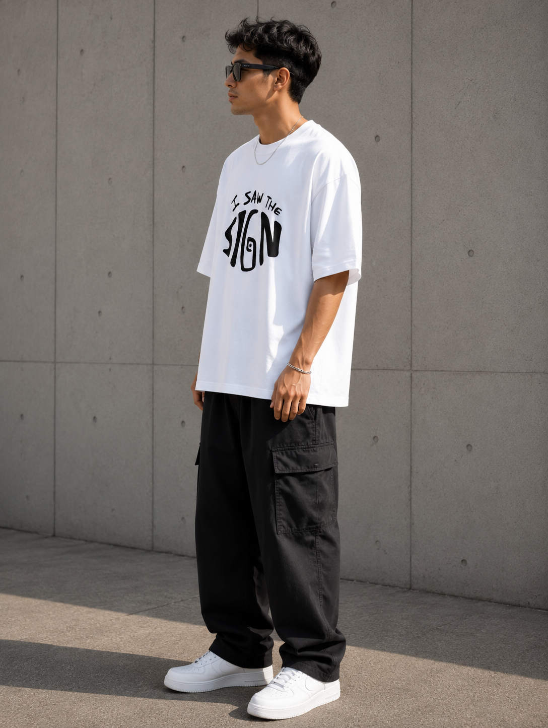 I Saw the Sign / The High Priestess Card - Unisex Stretch T-shirt
