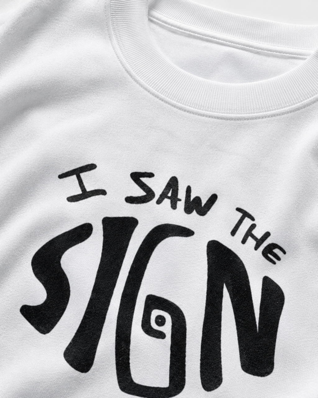 I Saw the Sign / The High Priestess Card - Unisex Stretch T-shirt