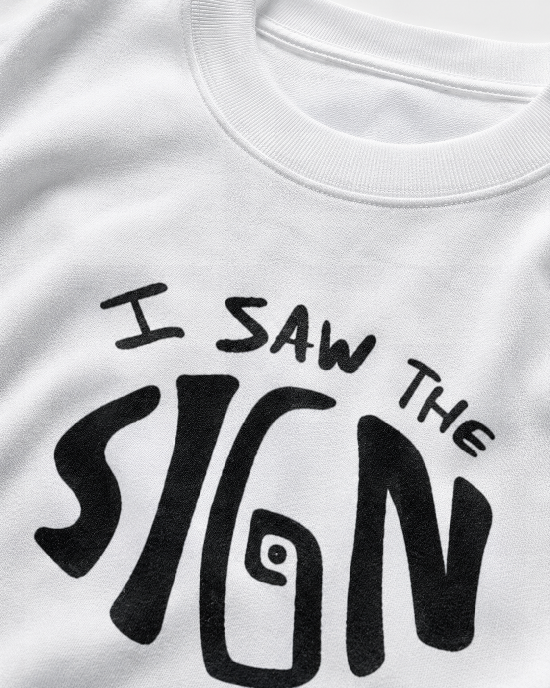 I Saw the Sign / The High Priestess Card - Unisex Stretch T-shirt
