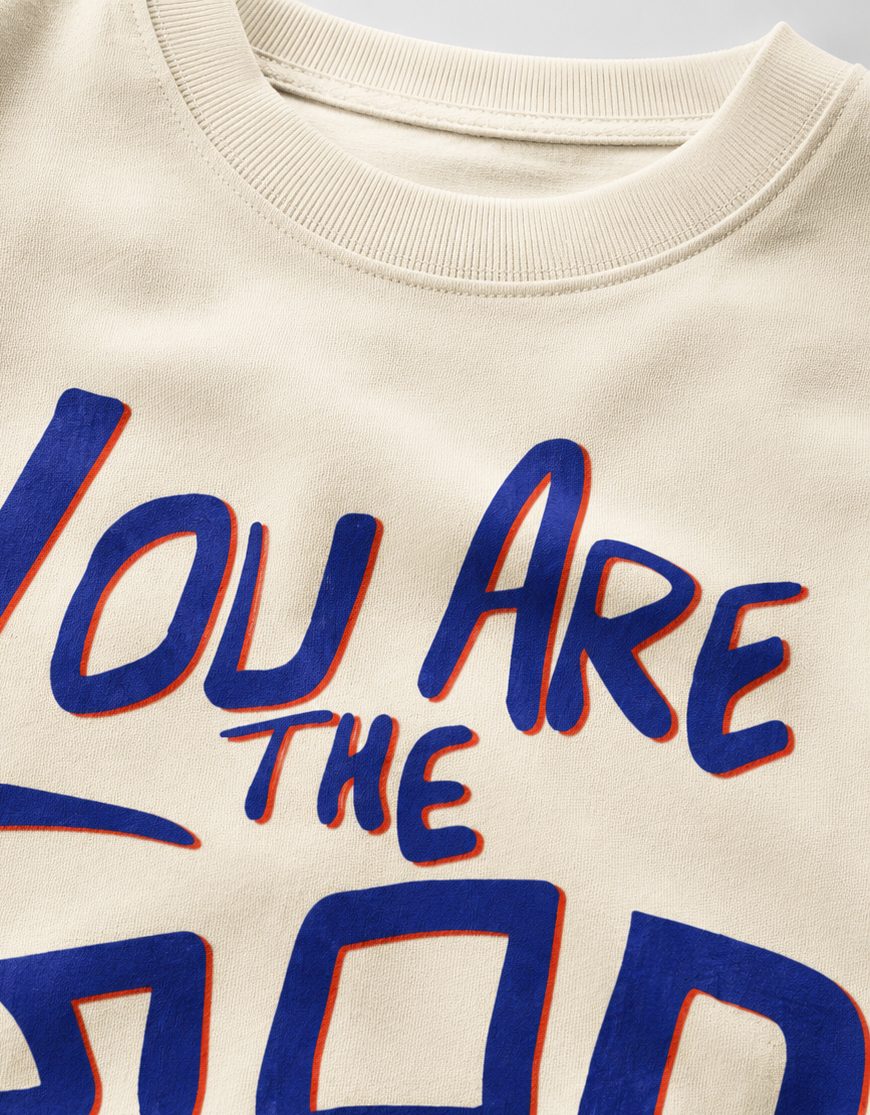 You are the God you Seek / The Judgement Card - Unisex Terry Oversized Tee