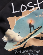 Return to the Universe / Fool Card - Unisex Terry Oversized Tee