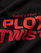 Plot Twist / Star Card - Unisex Terry Oversized Tee