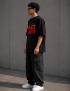 Plot Twist / Star Card - Unisex Terry Oversized Tee