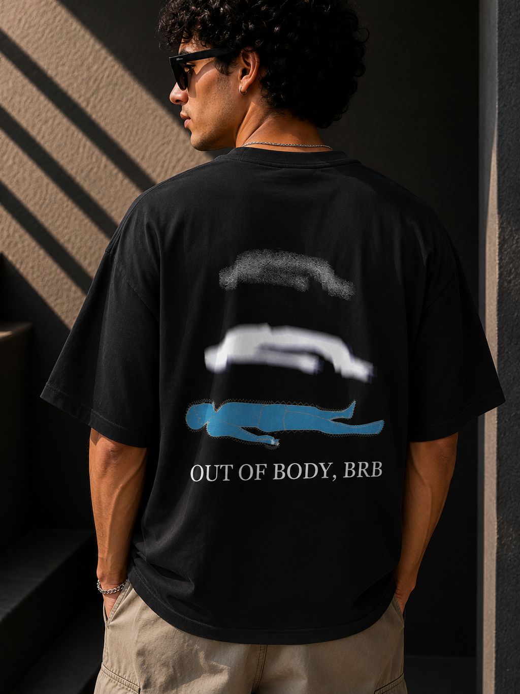 Out of Body - Unisex Terry Oversized Tee