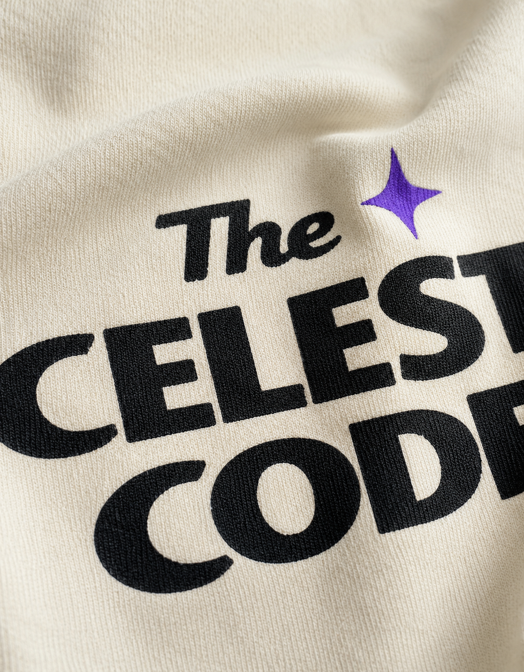 The Celest Code Logo - Unisex Terry Oversized Tee