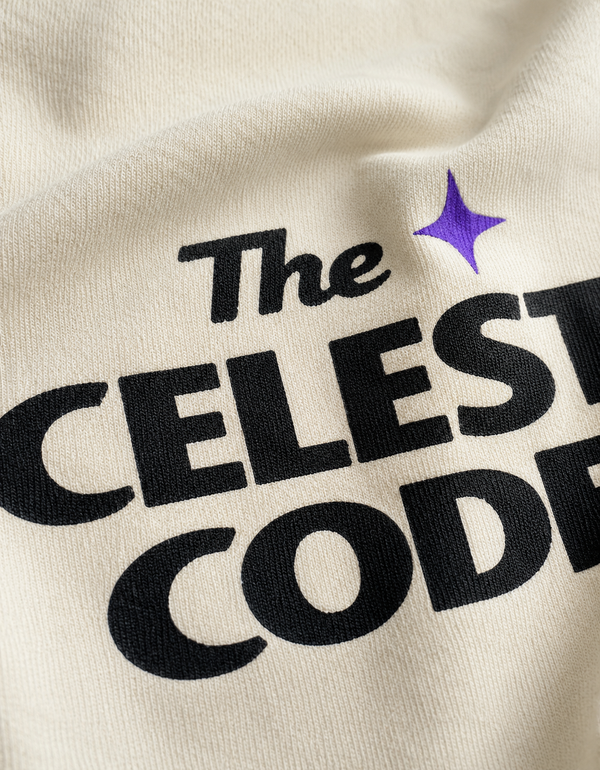 The Celest Code Logo - Unisex Terry Oversized Tee