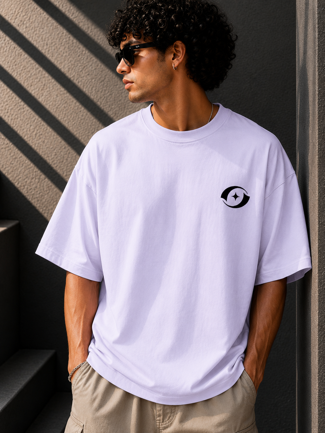 The Celest Code Logo Icon - Unisex Terry Oversized Tee