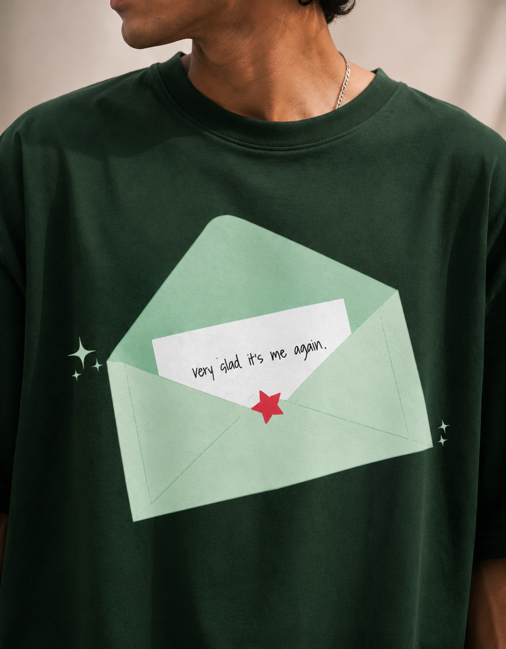 Hey God, It's Me Again - Unisex Terry Oversized Tee
