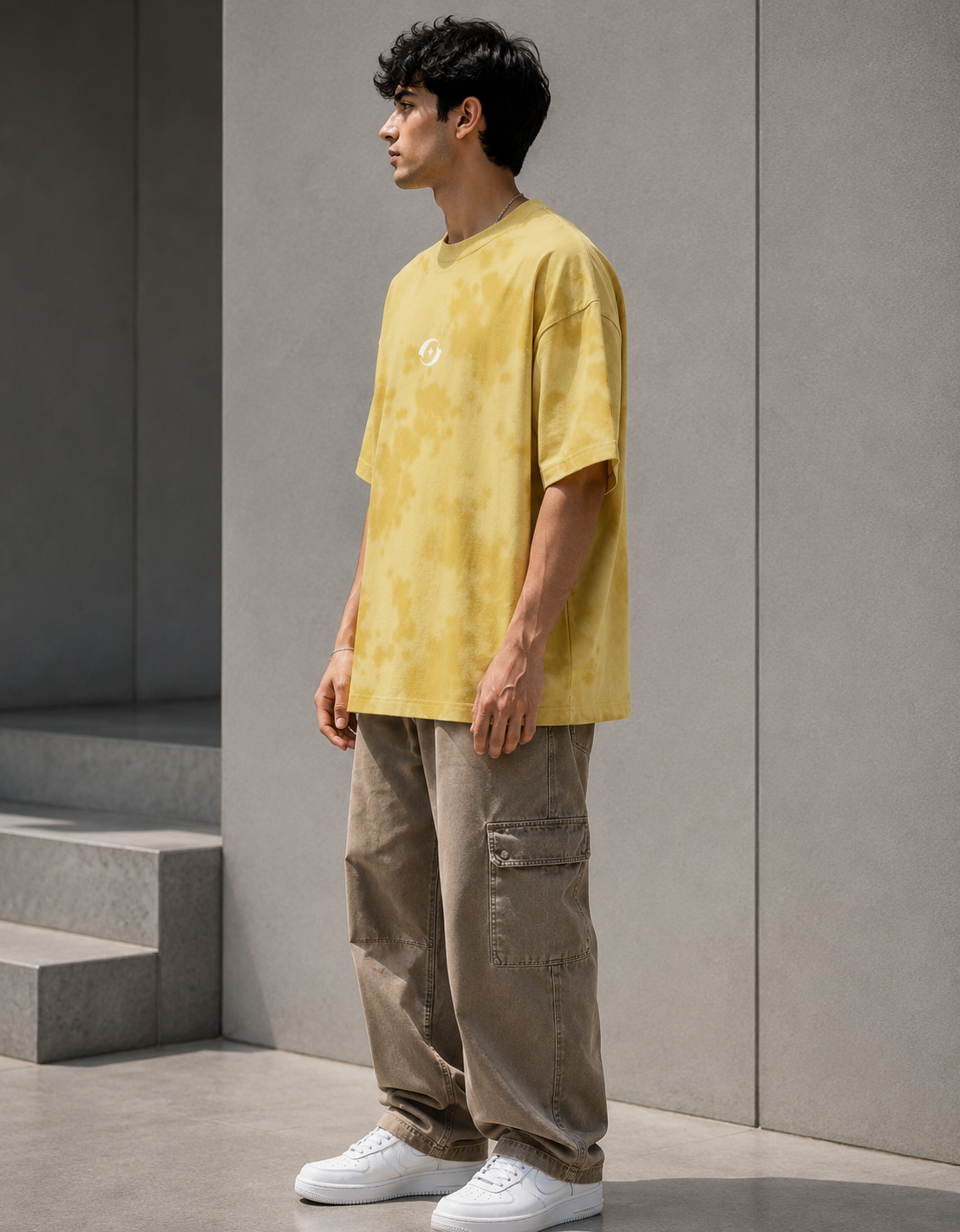 The Celest Code Logo Icon - Unisex Tie Dye Oversized T-Shirt