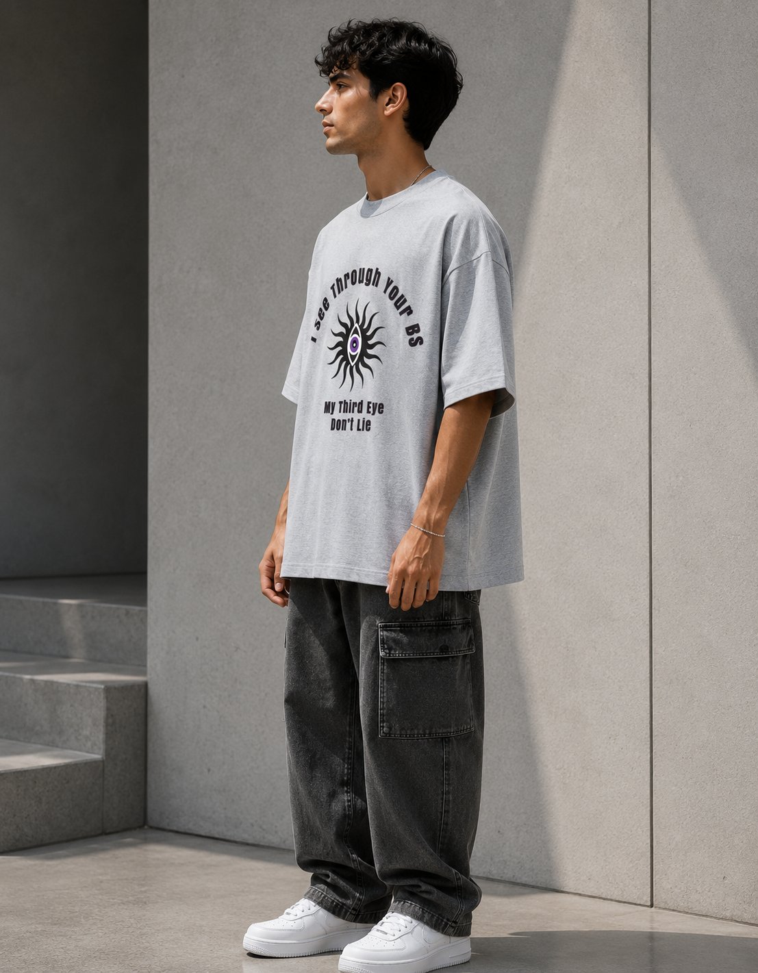 I see through you - Unisex Oversized Classic T-Shirt
