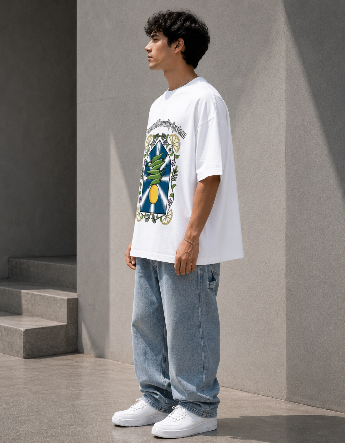 Personal Security System - Unisex Oversized Classic T-Shirt