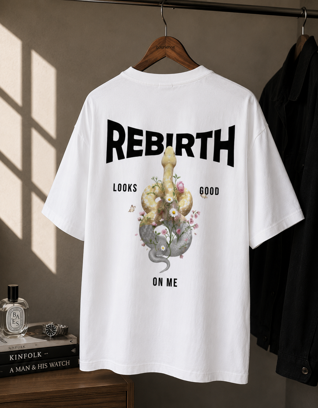 Rebirth - Unisex Terry Oversized Tee