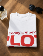 Plot Twist / Star Card - Unisex Terry Oversized Tee