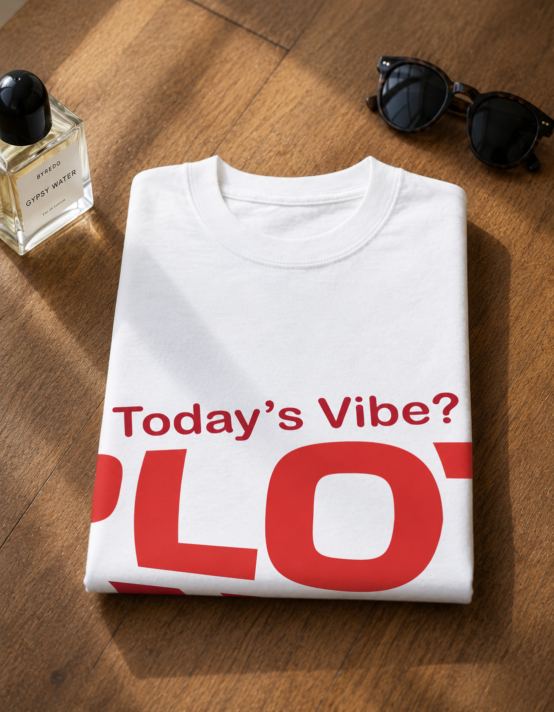 Plot Twist / Star Card - Unisex Terry Oversized Tee