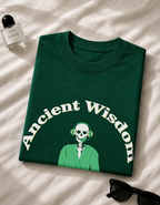 Ancient Wisdom Modern Soul - Unisex Terry Oversized Tee
