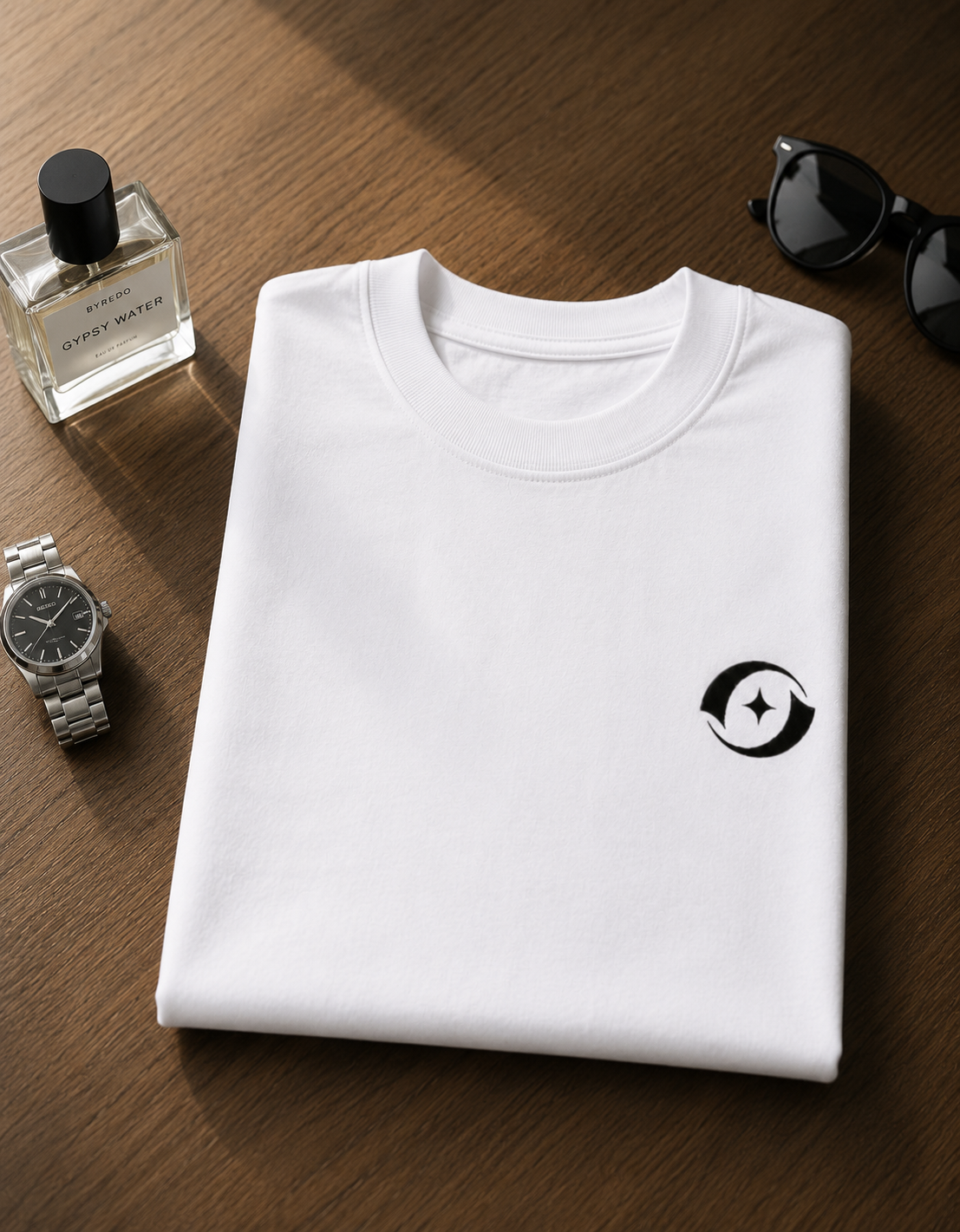 The Celest Code Logo Icon - Unisex Terry Oversized Tee