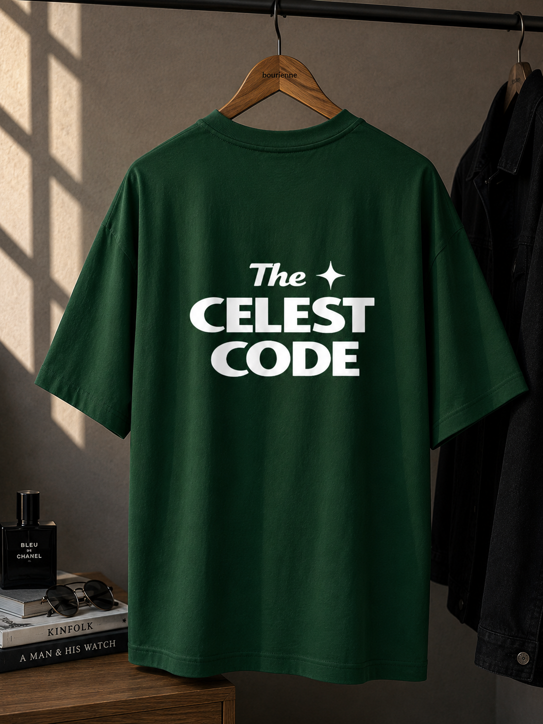 The Celest Code Logo - Unisex Terry Oversized Tee