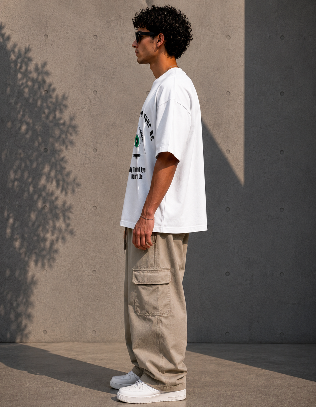 I See Through... - Unisex Terry Oversized Tee