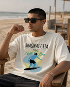 Krishna Says - Unisex Terry Oversized Tee