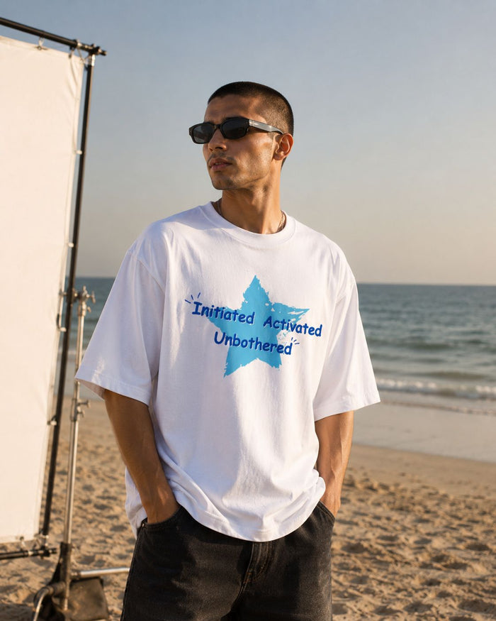 Initiated, Activated, Unbothered / The Emperor Card - Unisex Oversized Classic T-Shirt