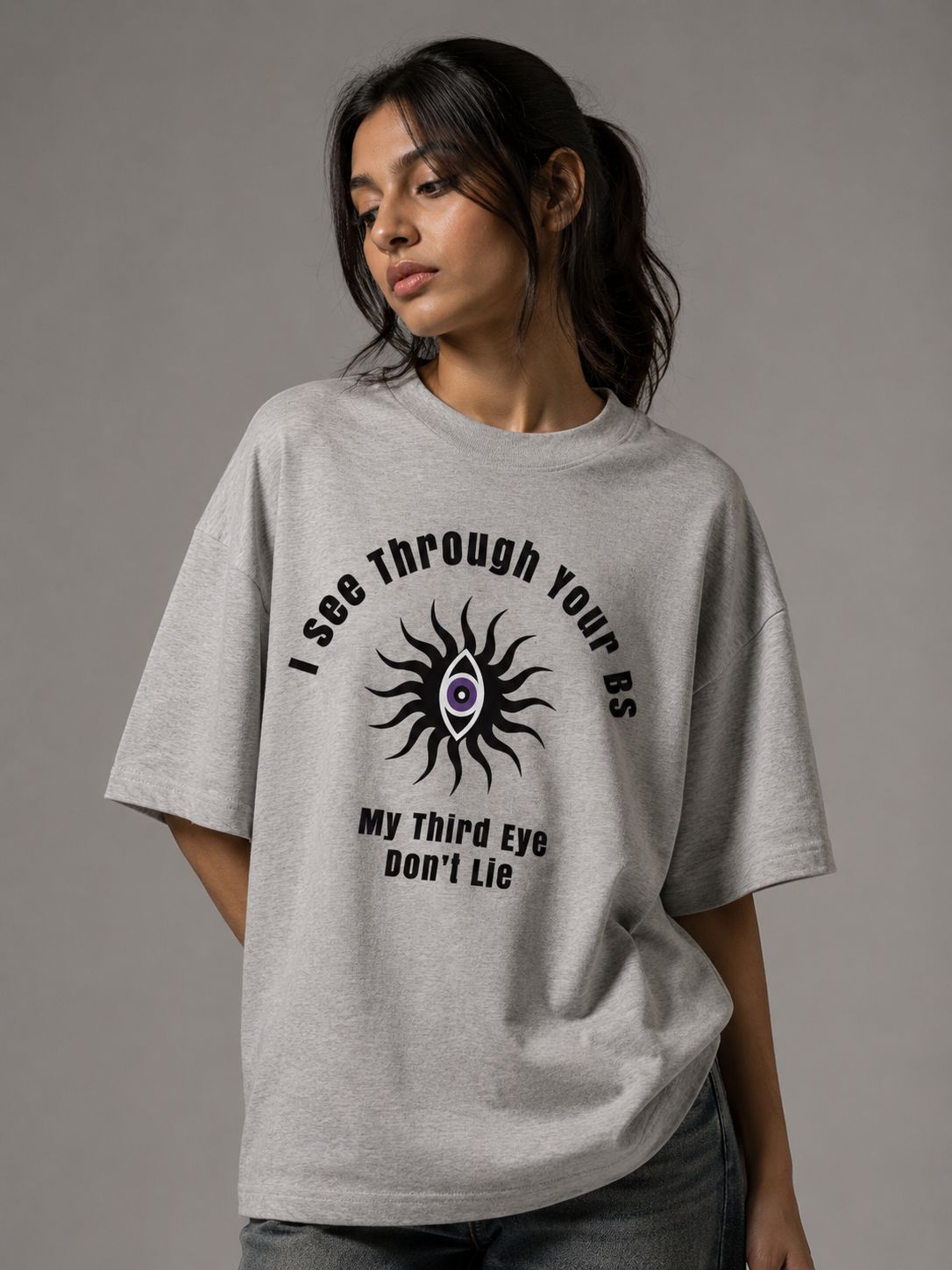 I see through you - Unisex Oversized Classic T-Shirt