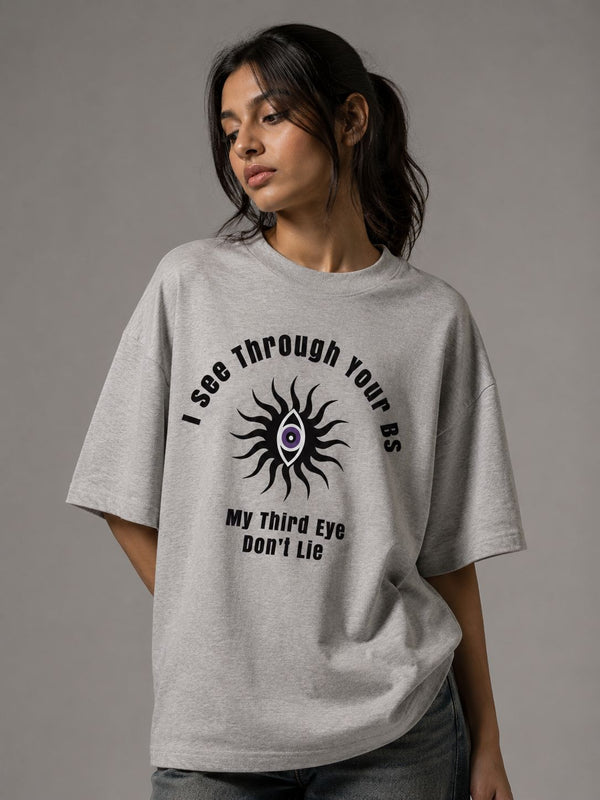 I see through you - Unisex Oversized Classic T-Shirt