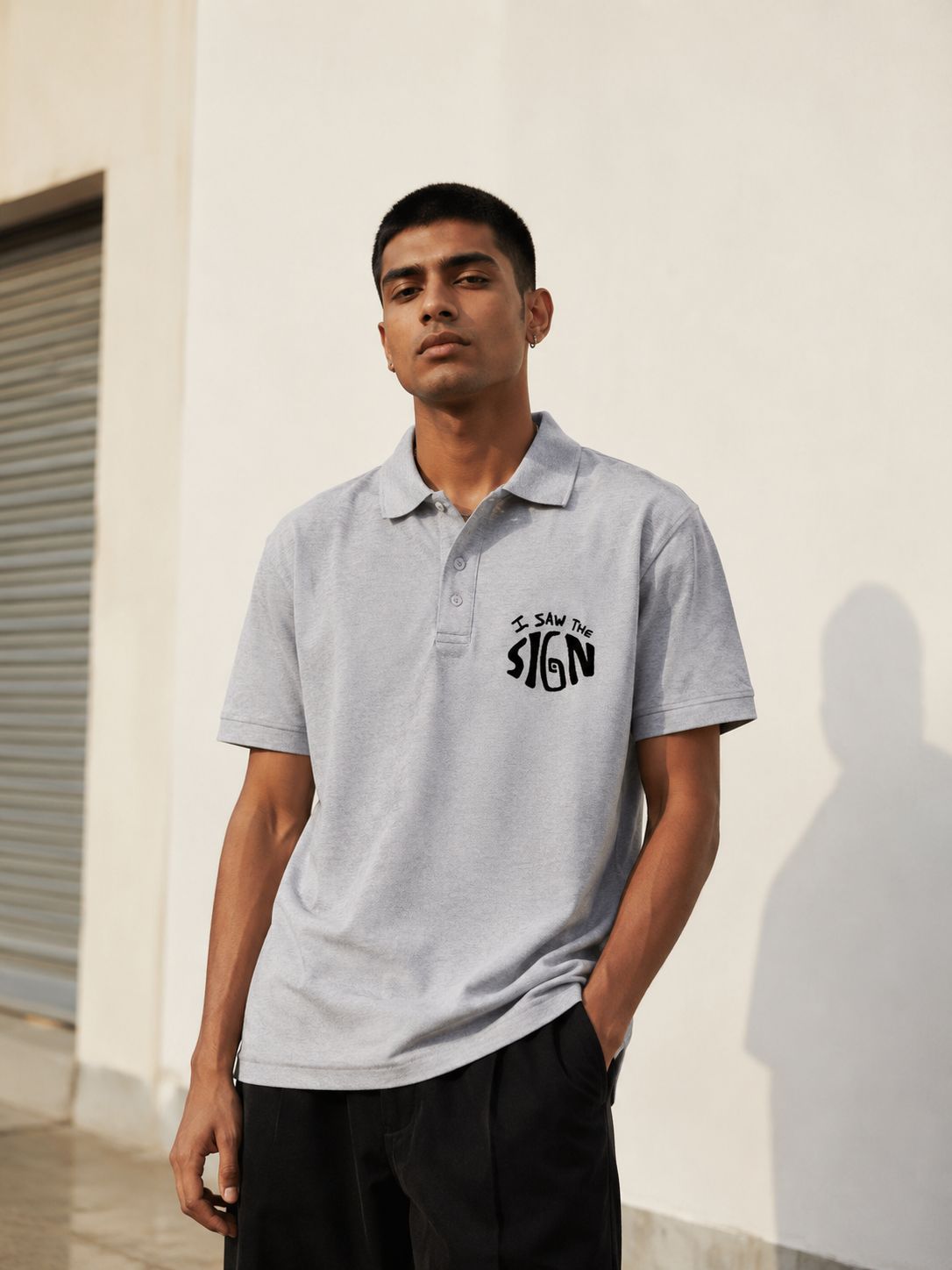 I Saw the Sign / The High Priestess Card - Men's Polo